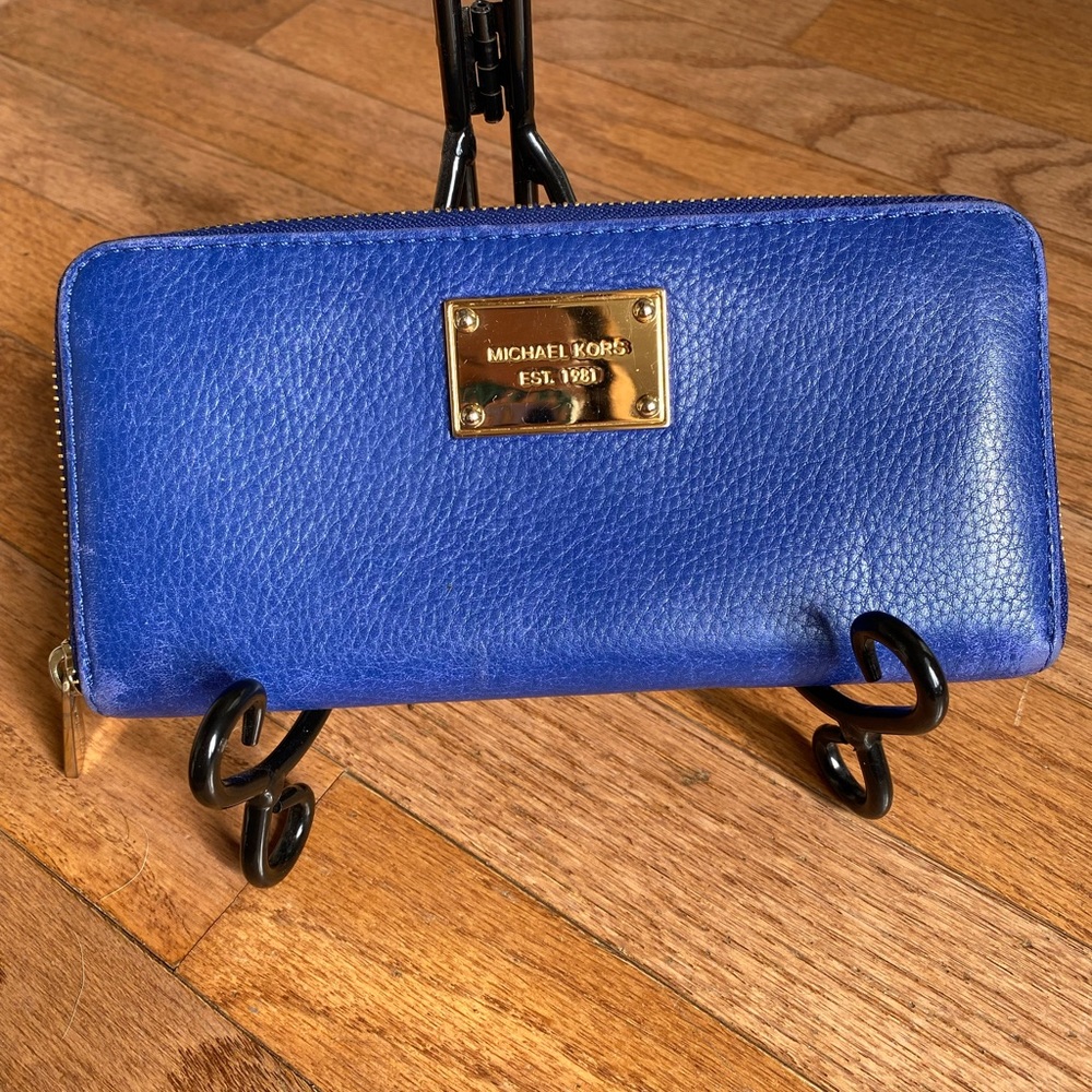Michael Kors Royal Blue Wallet